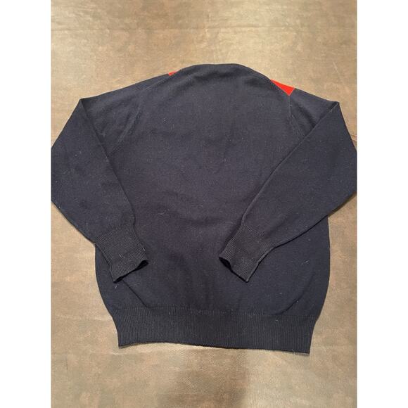 J.McInerney Ltd Mens 100% Lambswool Crew Neck Sweater Size 44 Geometric Scotland - Picture 3 of 4